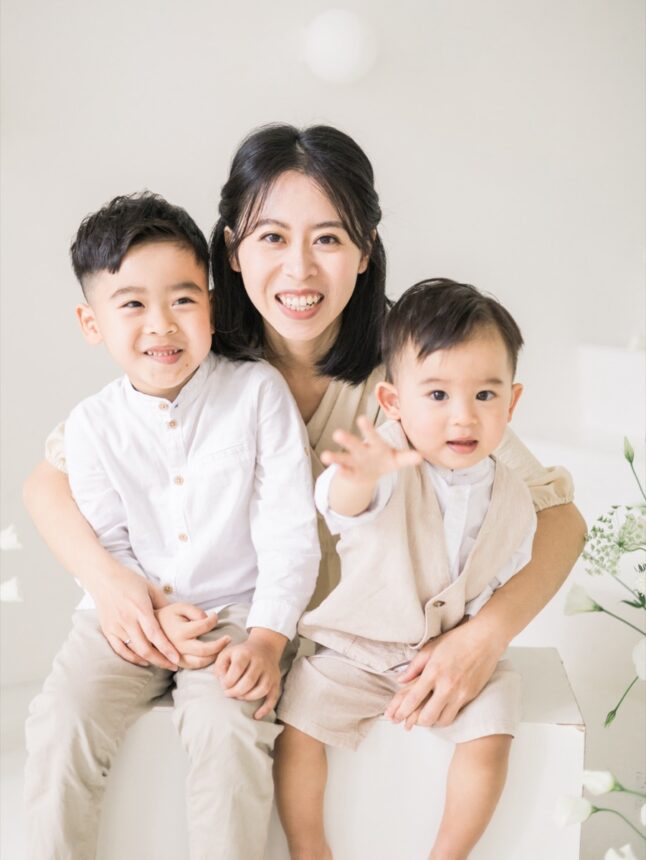 媽咪與孩子們的陪伴成長紀念