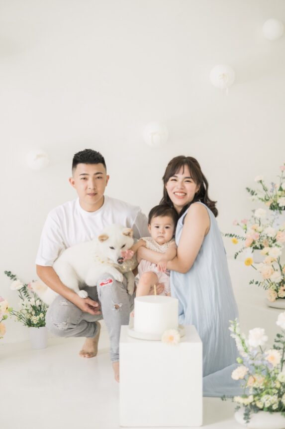 週歲寶寶蛋糕計畫與親子寫真