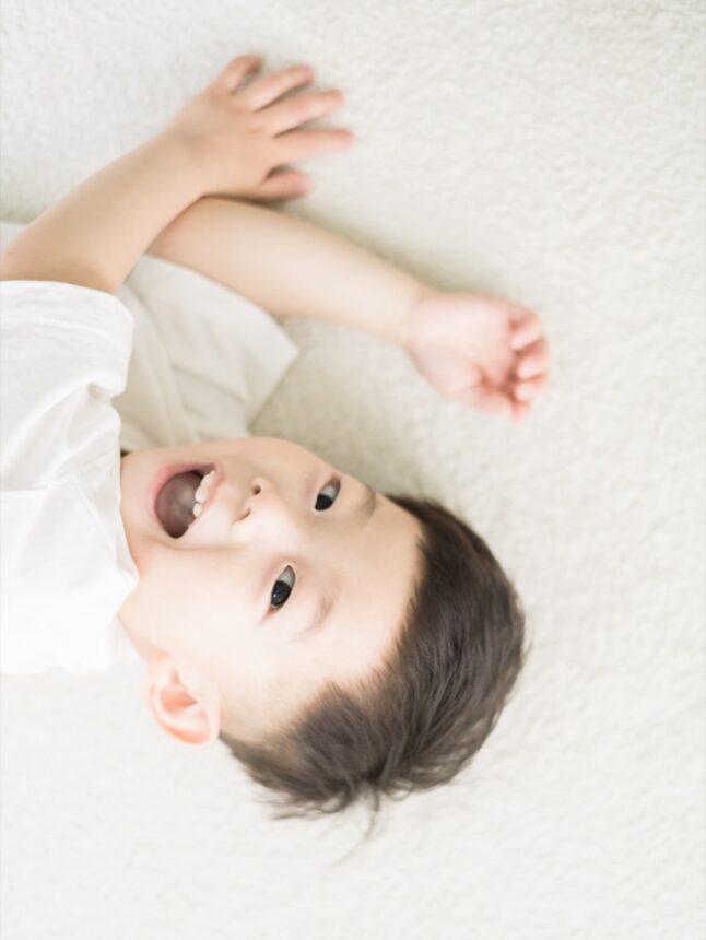三歲寶貝的親子寫真