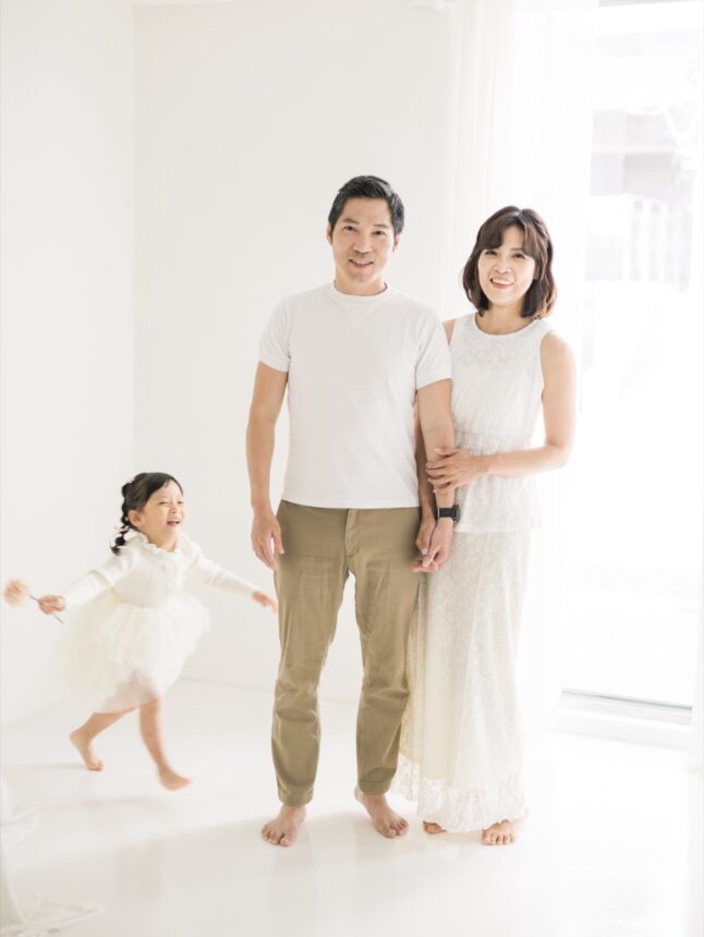 四歲的親子寫真