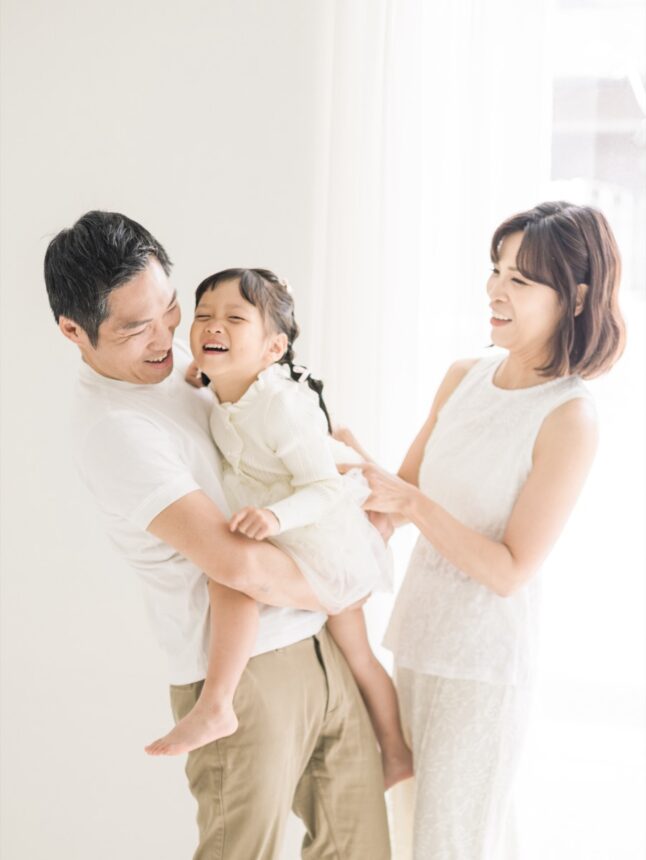 四歲的親子寫真