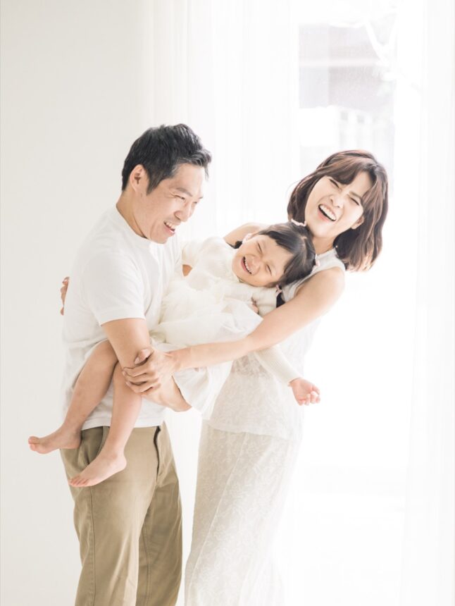 四歲的親子寫真