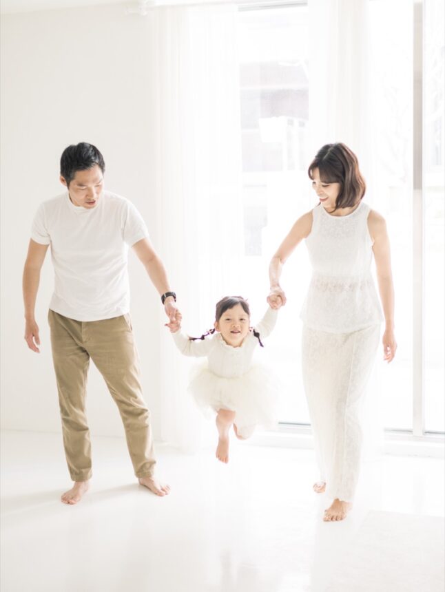 四歲的親子寫真