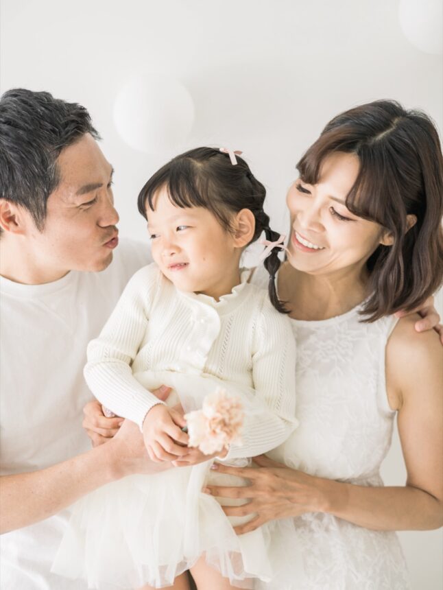 四歲的親子寫真