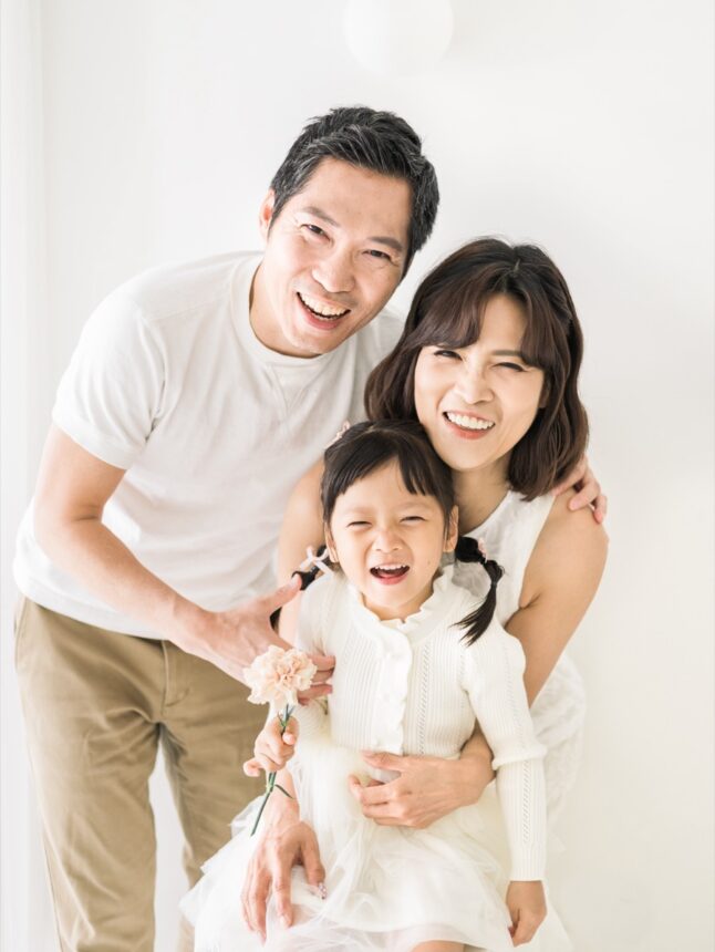 四歲的親子寫真