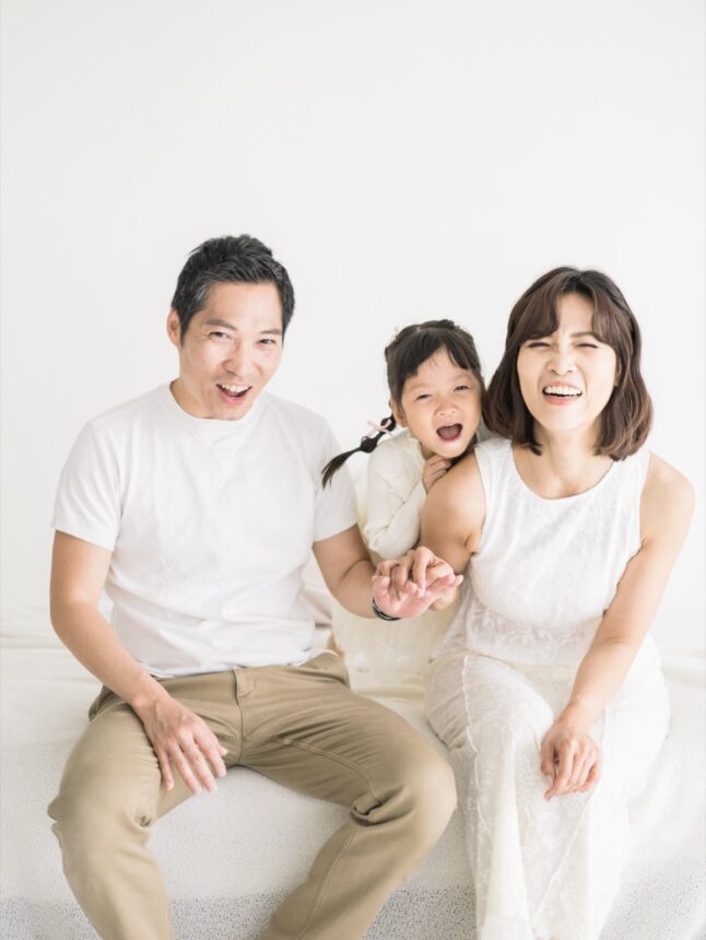 四歲的親子寫真