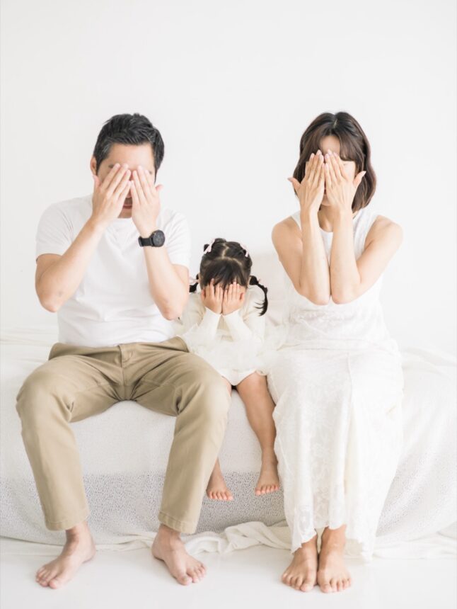 四歲的親子寫真