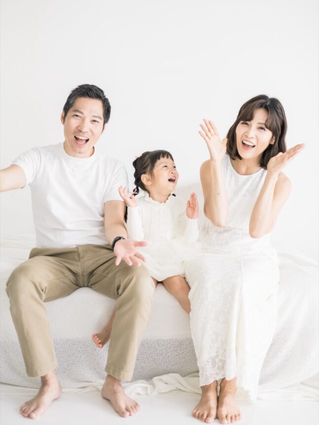 四歲的親子寫真