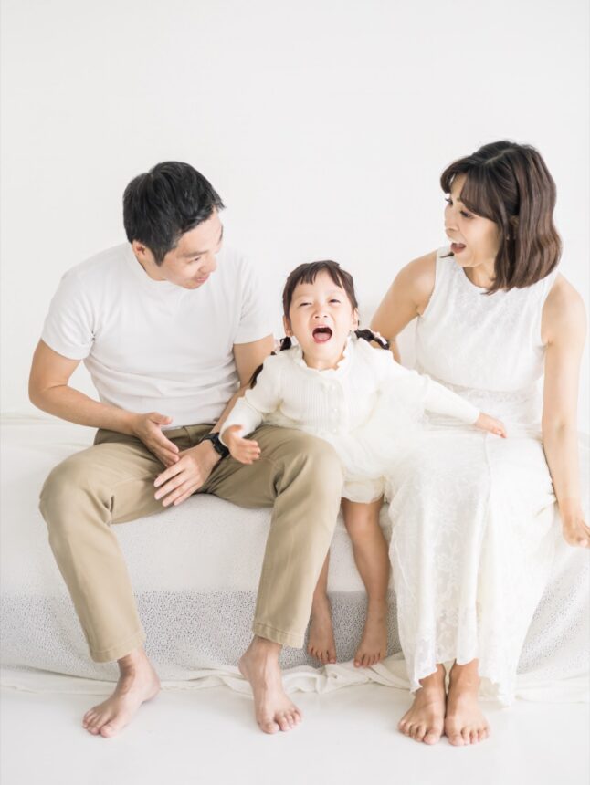 四歲的親子寫真