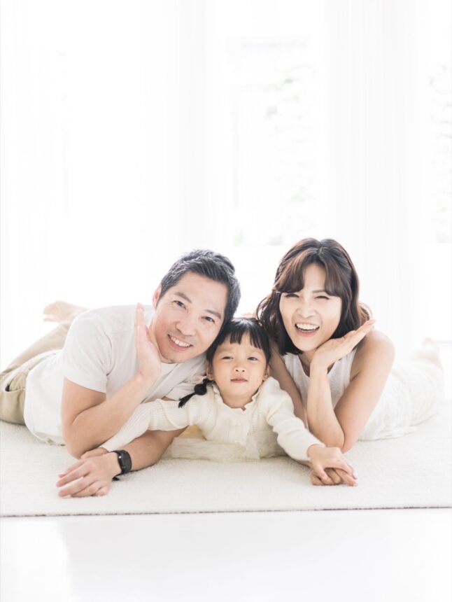 四歲的親子寫真