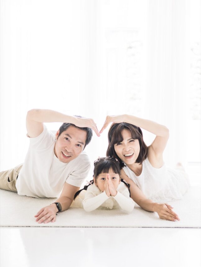 四歲的親子寫真