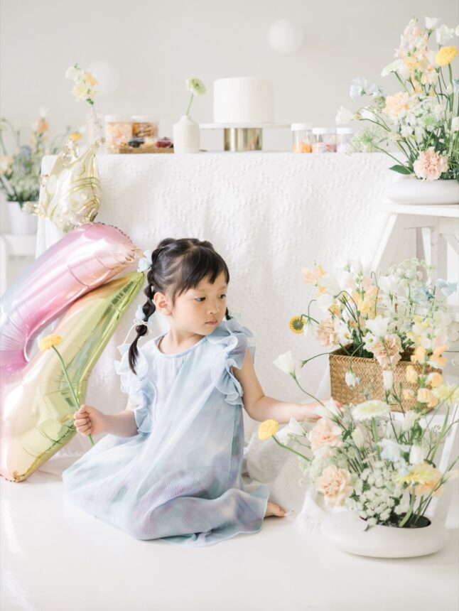 四歲的蛋糕計畫與親子寫真