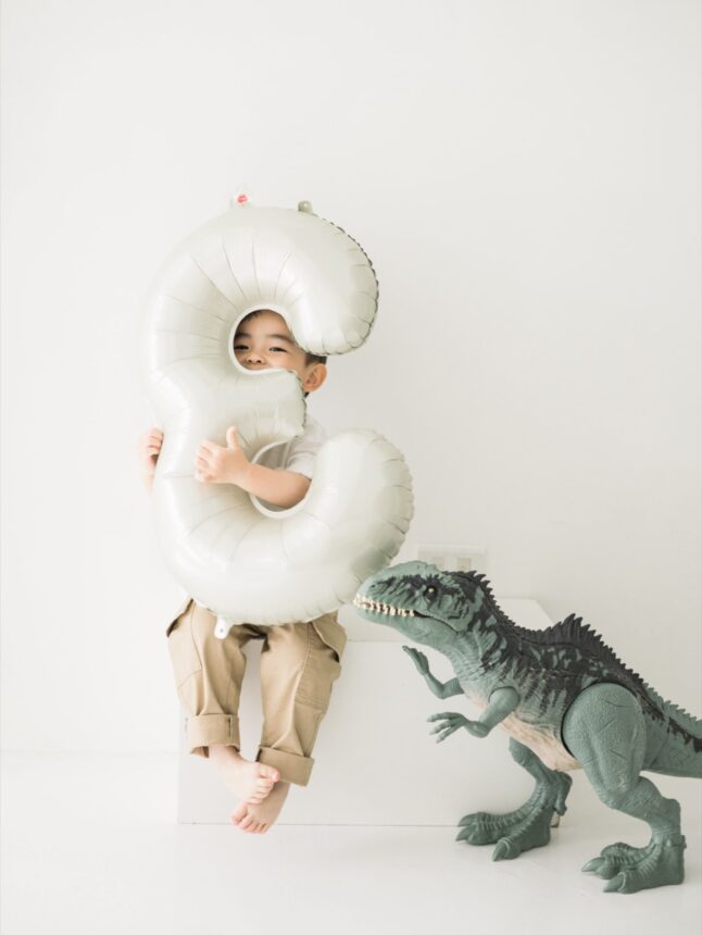 三歲孩子的成長紀念