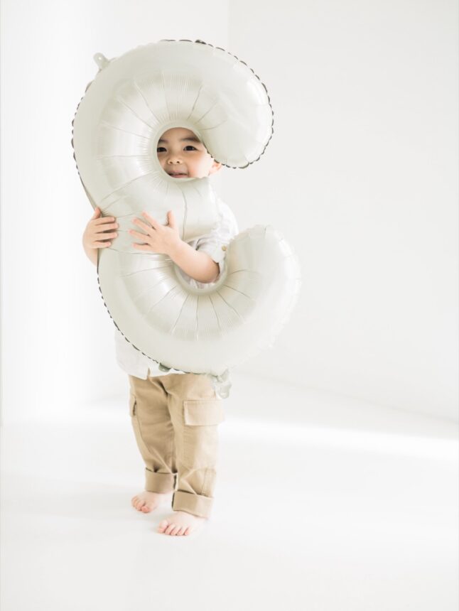 三歲的成長紀念