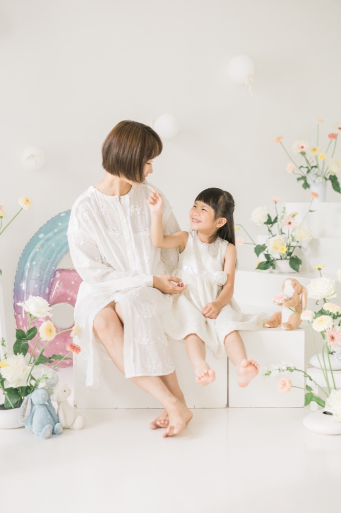 六歲親子寫真，媽咪與我寫真