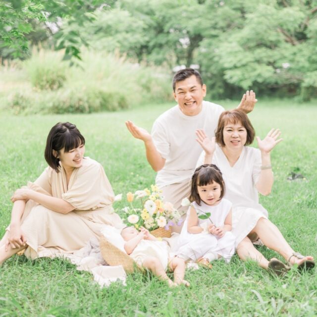 兩歲與新生兒的三代家庭紀念，親子自然互動攝錄影專案