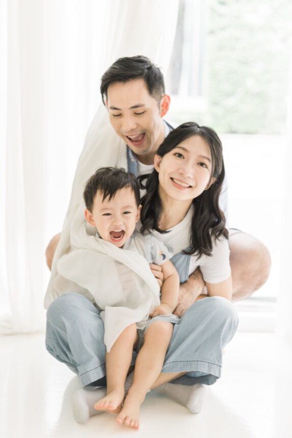 兩歲親子家庭寫真