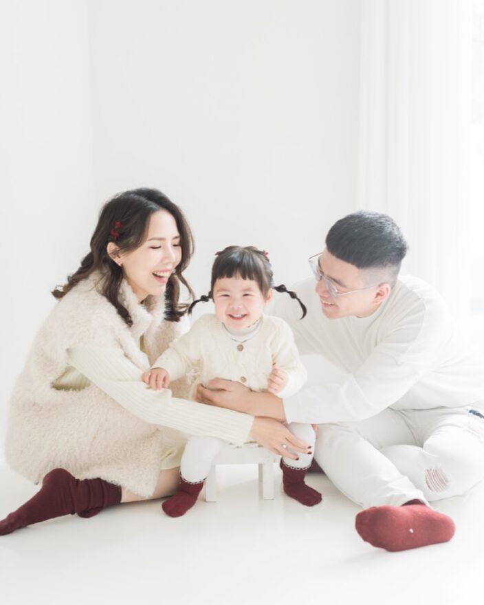 兩歲親子寫真，跟兩歲寶貝的自然互動寫真