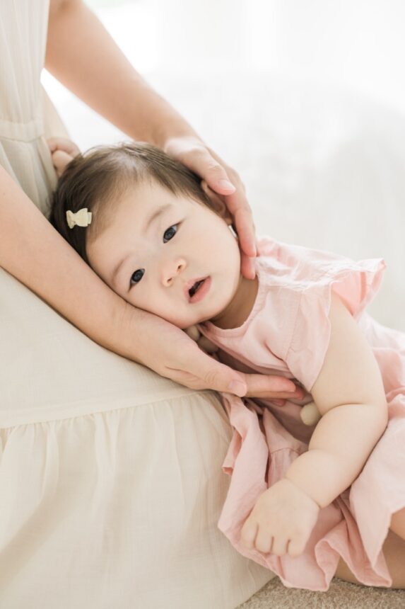 週歲女寶，一歲女寶寶寫真