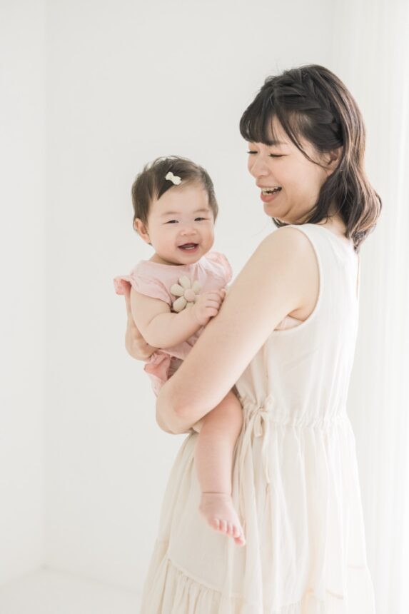 週歲親子寫真，一歲女寶與媽咪，媽咪與寶寶寫真