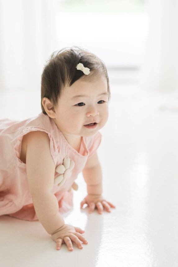 週歲女寶，一歲女寶寶寫真