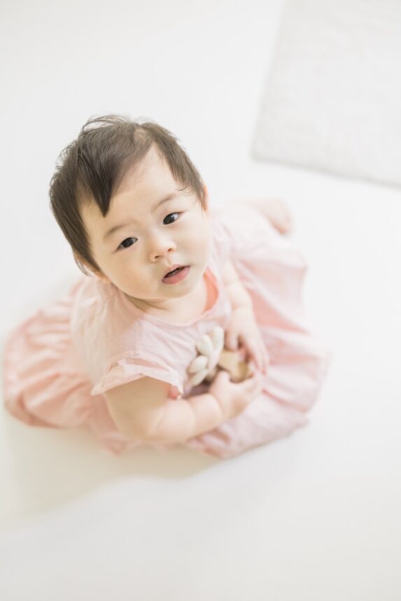 週歲女寶，一歲女寶寶寫真